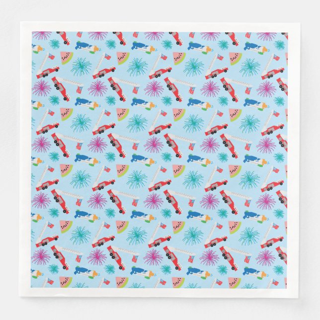 Nantucket 4. Juli Paper Napkins Serviette (Vorderseite)