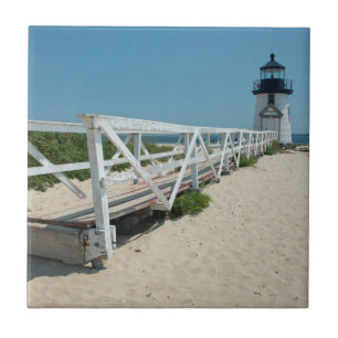 Nantucket. Alte Holzlaterne Fliese
