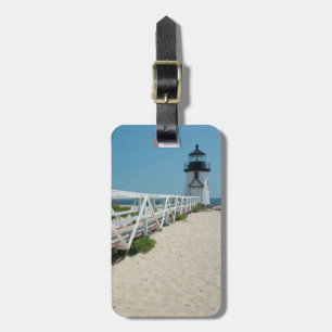 Nantucket. Alte Holzlaterne Gepäckanhänger