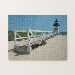 Nantucket. Alte Holzlaterne Puzzle