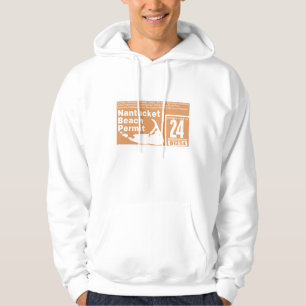 Nantucket Beach Permit 2024 Hoodie