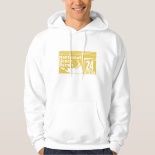 Nantucket Beach Permit 2024 Hoodie