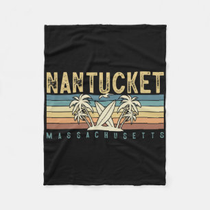 Nantucket Beaches Sommer Familienurlaub Souvenir Fleecedecke