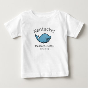 Nantucket Blauwal-Baby Baby T-shirt