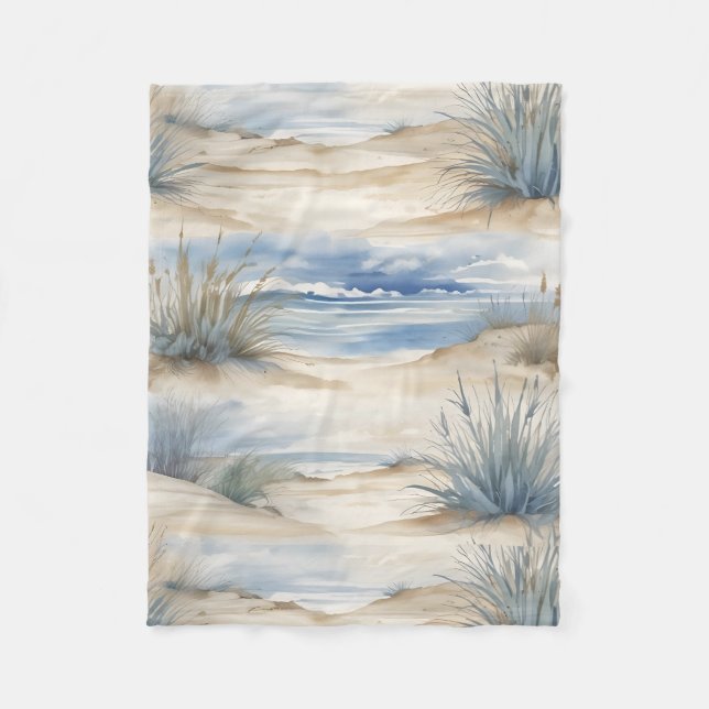 Nantucket Design Beach Art Decke (Vorderseite)