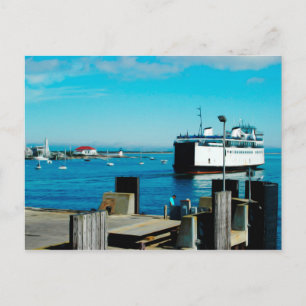 Nantucket Ferry Postkarte