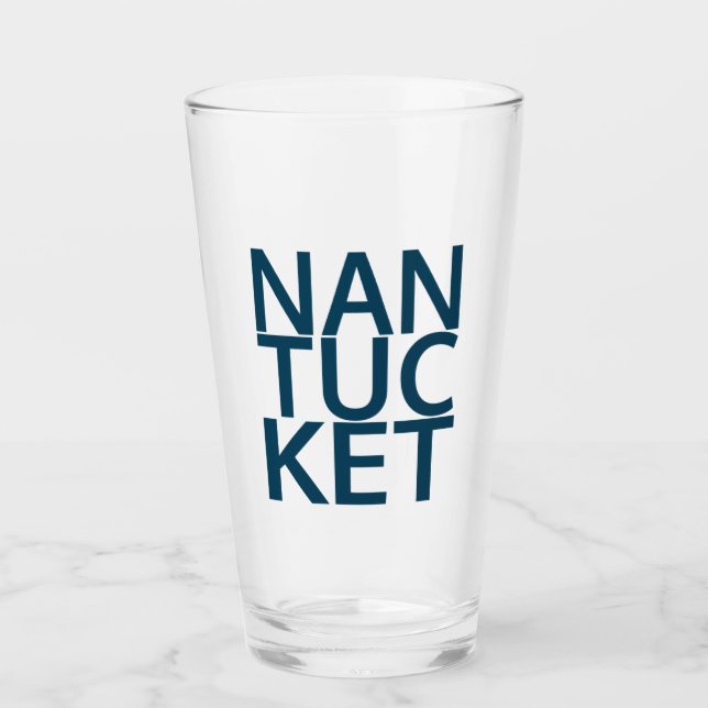 Nantucket Glas (Vorderseite)