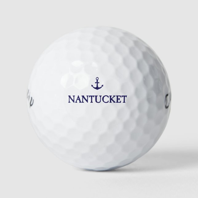 Nantucket Golf Balls Golfball (Vorderseite)