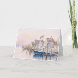 Nantucket Harbour Blank geklappt