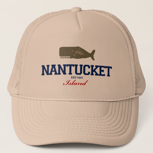 Nantucket Insel Truckerkappe (Vorderseite)