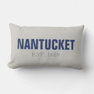 Nantucket Island Gründung 1659 Throw Kissen