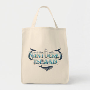 Nantucket Island Massachusetts Tragetasche