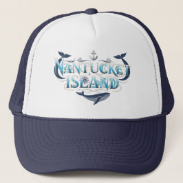 Nantucket Island Massachusetts Truckerkappe