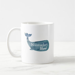 Nantucket Island Whale Est 1659 Tasse