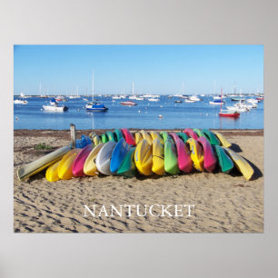 Nantucket Kayaks Poster
