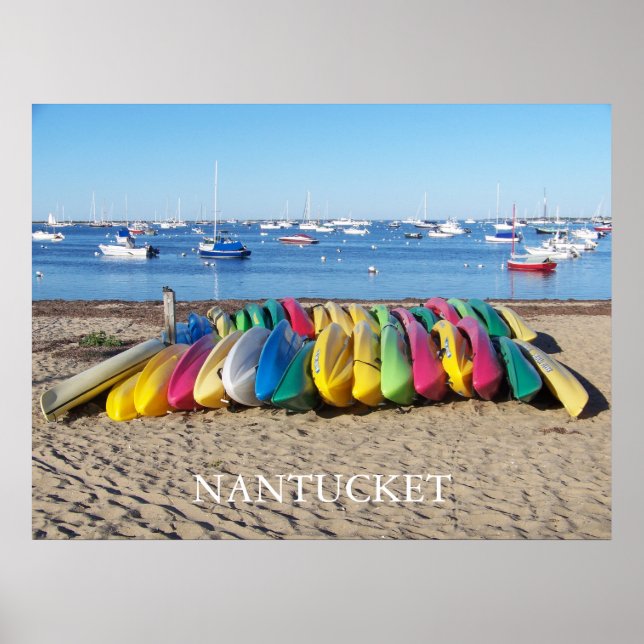 Nantucket Kayaks Poster (Vorne)