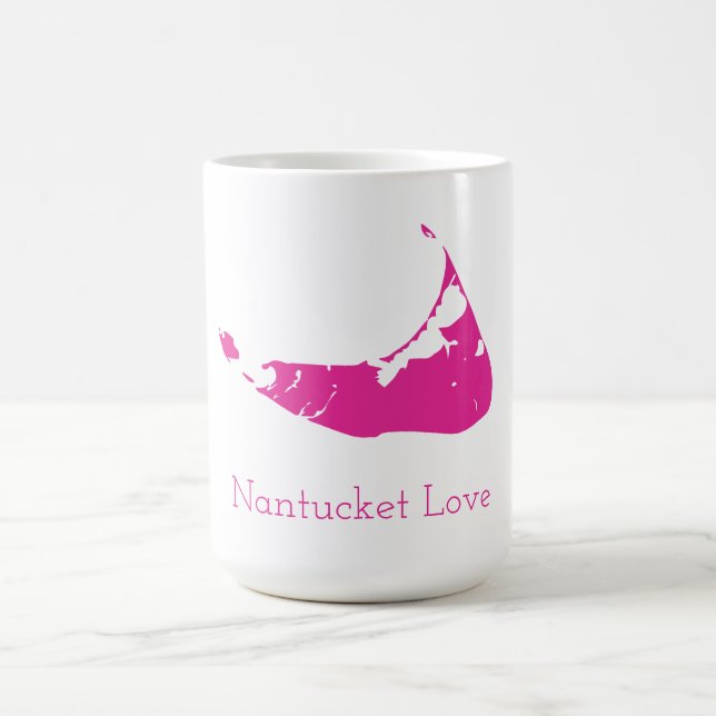 Nantucket Liebe Kaffee Tasse (Mittel)