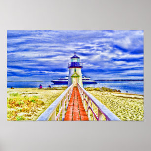 Nantucket Lighthouse Poster