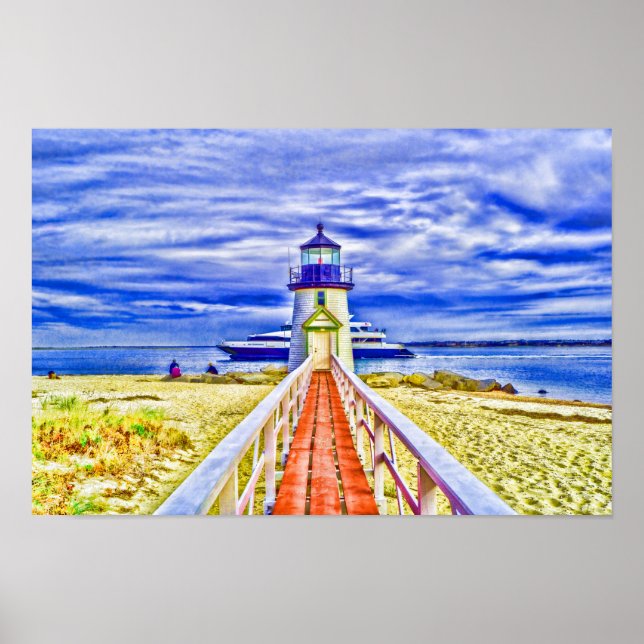Nantucket Lighthouse Poster (Vorne)