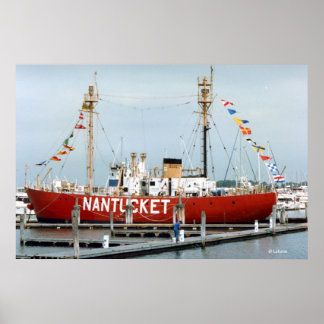 Nantucket Lightship Foto Poster