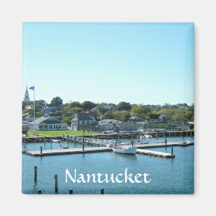 Nantucket Marina Capo Cod MA Kühlschrankmagnet Magnet