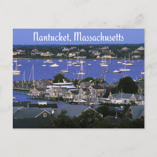 Nantucket Massachusetts Cape Cod Postcard Postkarte