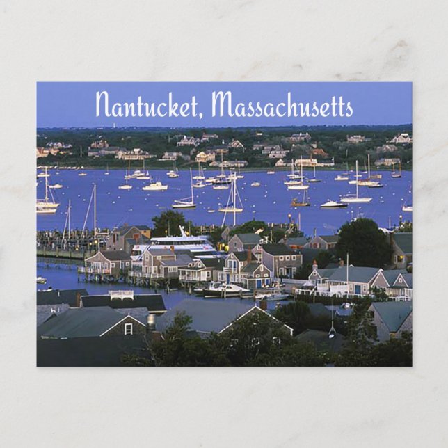 Nantucket Massachusetts Cape Cod Postkarte (Vorderseite)