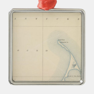 Nantucket, Massachusetts Ornament Aus Metall