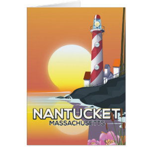 Nantucket Massachusetts Reiseplakat