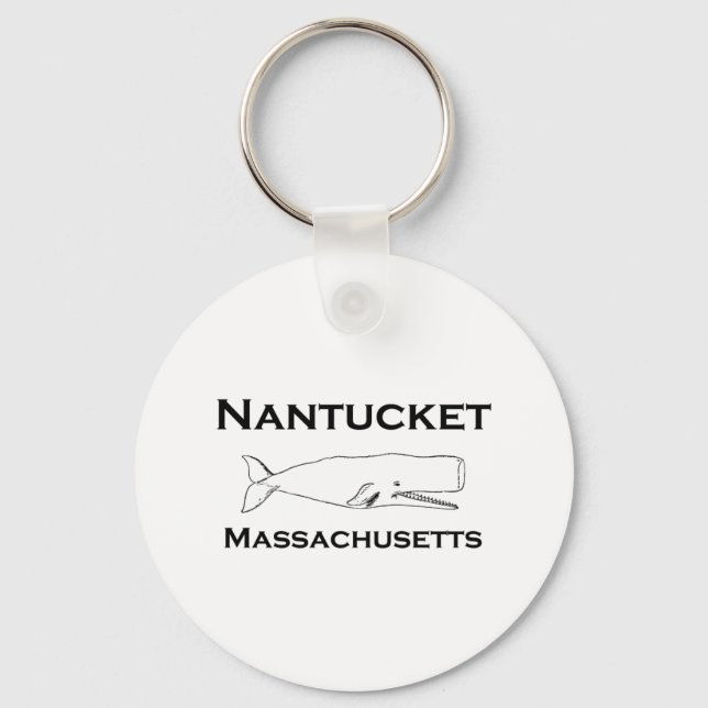 Nantucket Massachusetts Schlüsselanhänger (Vorderseite)