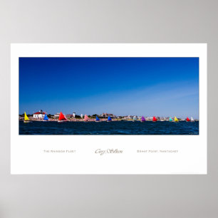 Nantucket Rainbow Fleet Poster