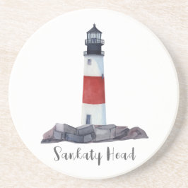 Nantucket Sankaty Lighthouse Sandstone Untersetzer