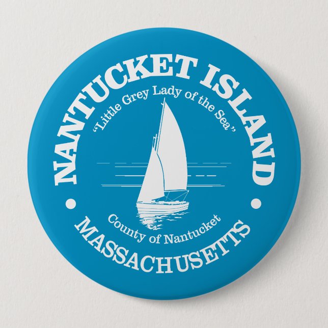 Nantucket (Segelboot) Button (Vorderseite)