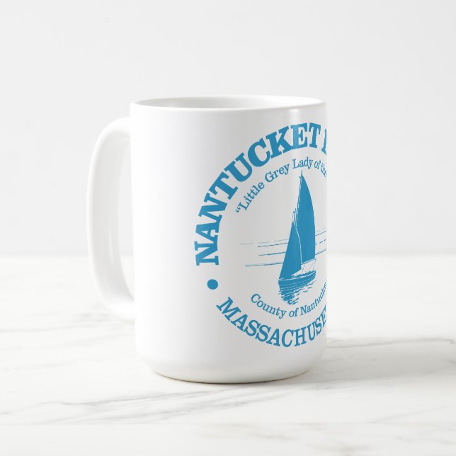 Nantucket (Segelboot) Kaffeetasse (Vorderseite Links)