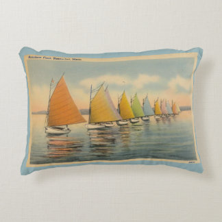 Nantucket Vintage Rainbow Fleet Kissen 3