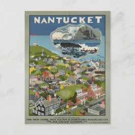 Nantucket Vintage Travel Postcard Postkarte