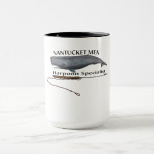 nantucket Wal-Kaffee-Tasse Tasse