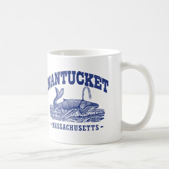 Nantucket Whale Kaffeetasse (Rechts)
