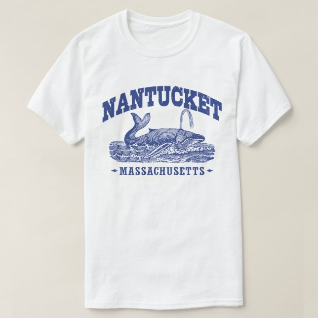 Nantucket Whale T-Shirt (Design vorne)