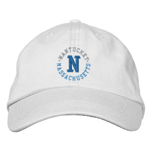 NANTUCKKET BESTICKTE BASEBALLKAPPE