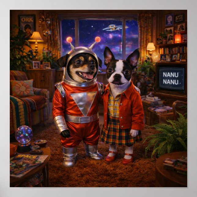 "Nanu Nanu!" Poster (Vorne)