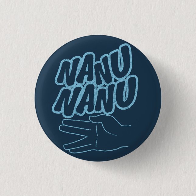 Nanu Nanu Retro Flair Button (Vorderseite)