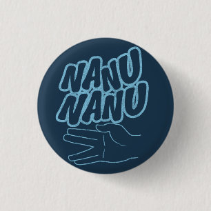 Nanu Nanu Retro Flair Knopf Button