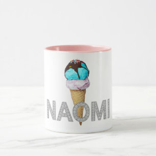 Naomi Eiscreme-Tasse Tasse