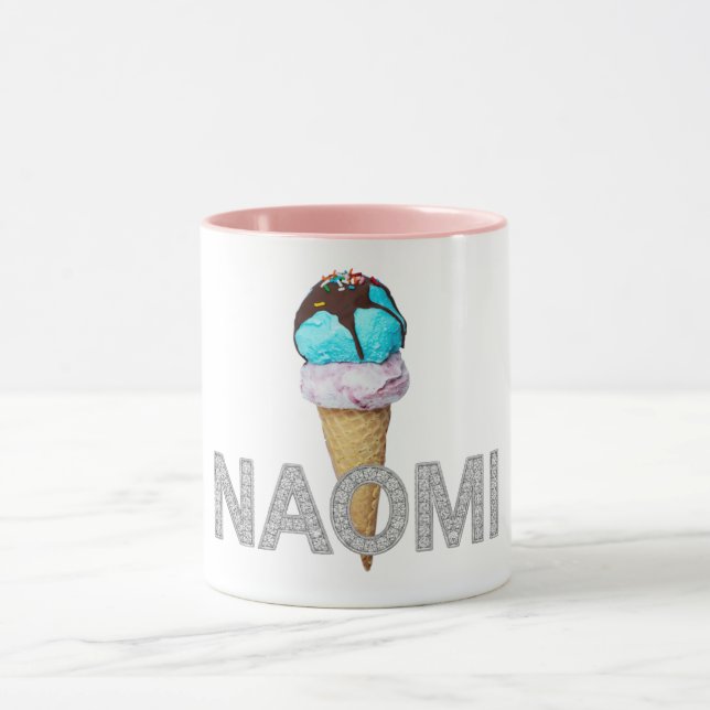 Naomi Eiscreme-Tasse Tasse (Zentrum)