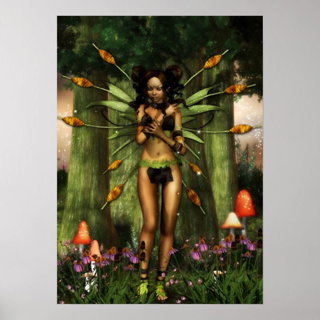 Naomi Enchanted Forest Fairy Poster (Vorne)