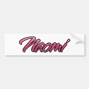 Naomi faded pink Aufkleber Sticker Autoaufkleber