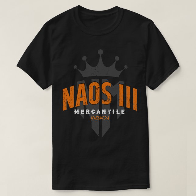 NAOS III Mercantile T-Shirt (Design vorne)