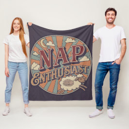 Nap Enthusiast Fleecedecke