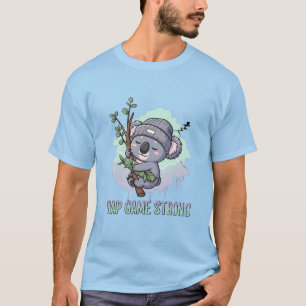 Nap Game Strong – Süßer schlafender Koala T-Shirt